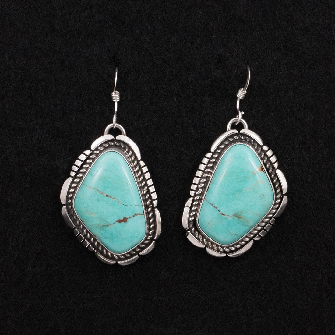 Irene Kee Turquoise & Sterling Silver Earrings
