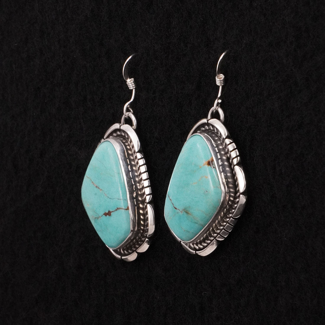 Irene Kee Turquoise & Sterling Silver Earrings
