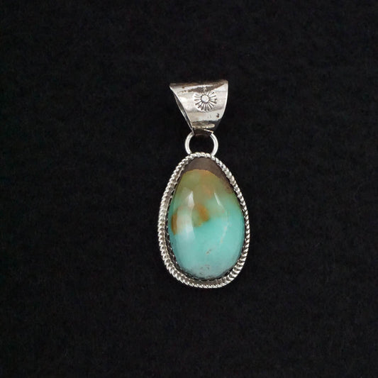 Ernest Hawthorne Turquoise & Sterling Silver Pendant