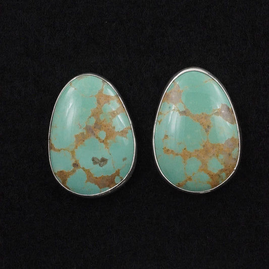 Eugene Gruber Turquoise & Sterling Silver Earrings