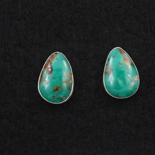 Eugene Gruber Turquoise & Sterling Silver Earrings