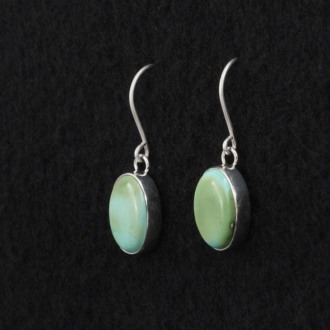 Eugene Gruber Turquoise & Sterling Silver Earrings