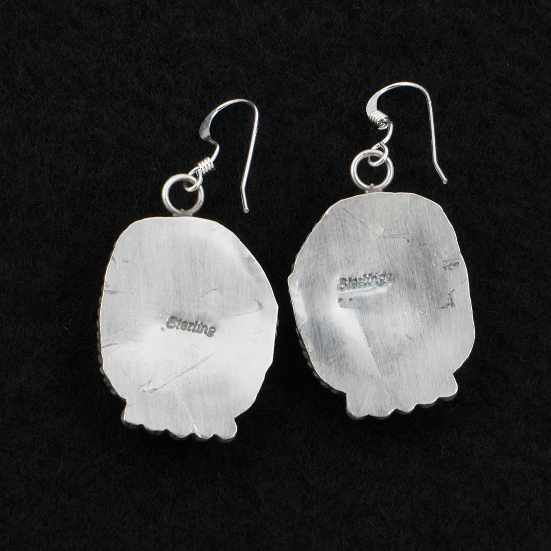 Leona Delgarito Turquoise & Sterling Silver Earrings