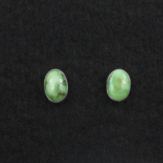 Eugene Gruber Turquoise & Sterling Silver Earrings