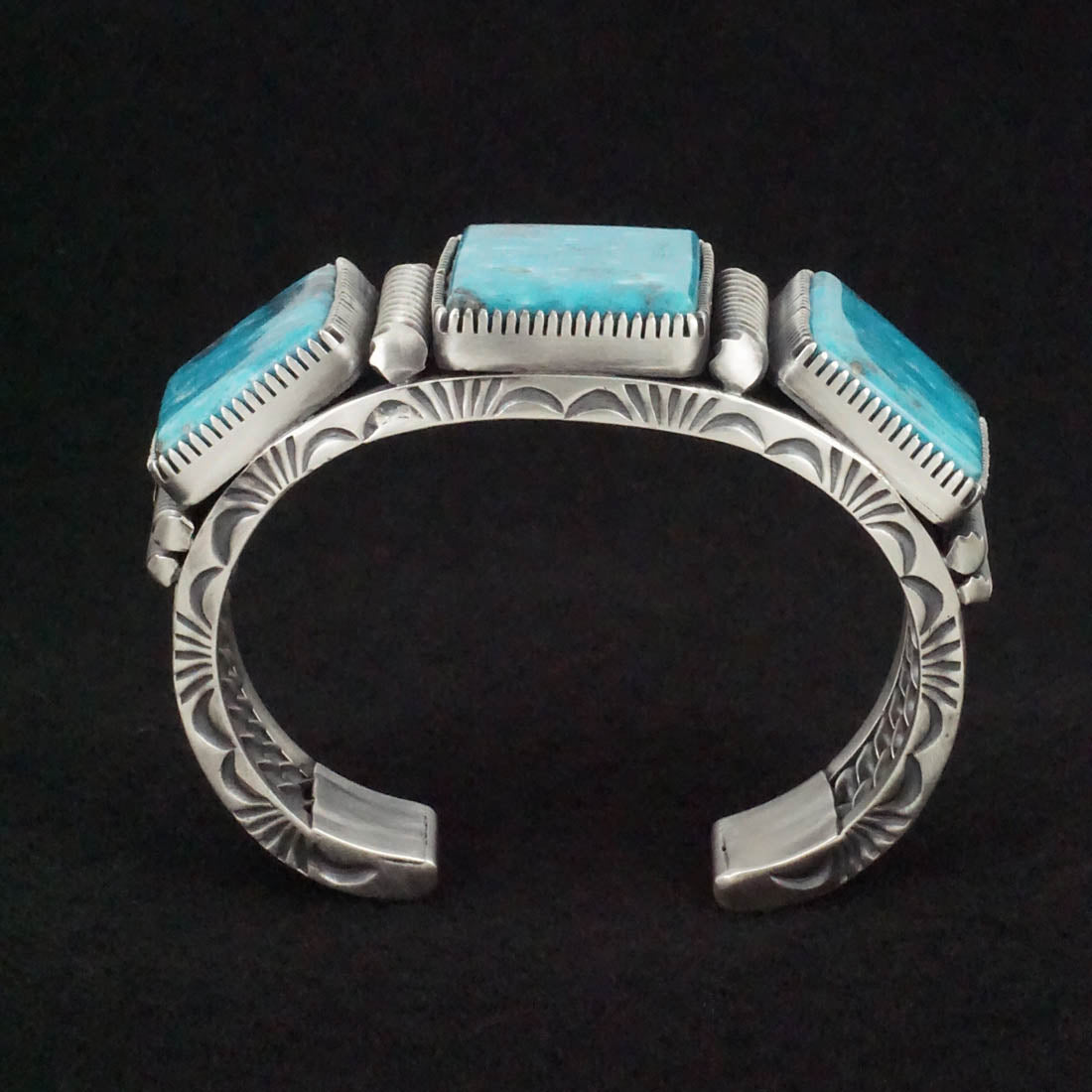 Mark Yazzie Turquoise & Sterling Silver Bracelet