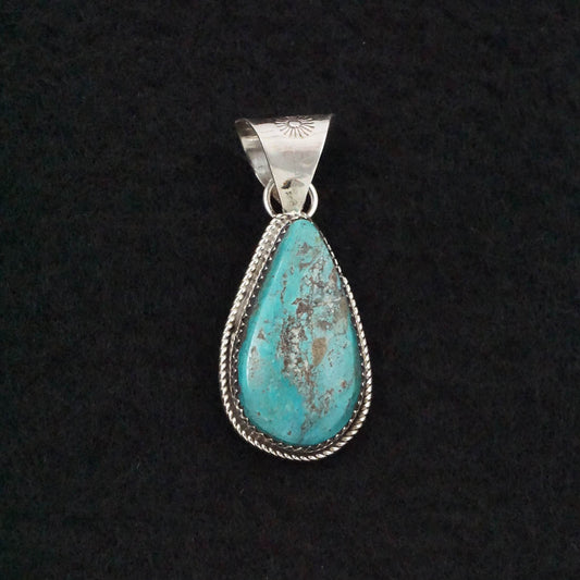 Ernest Hawthorne Turquoise & Sterling Silver Pendant