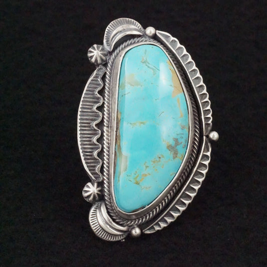 Randy Boyd Turquoise & Sterling Silver Ring Size 6.5