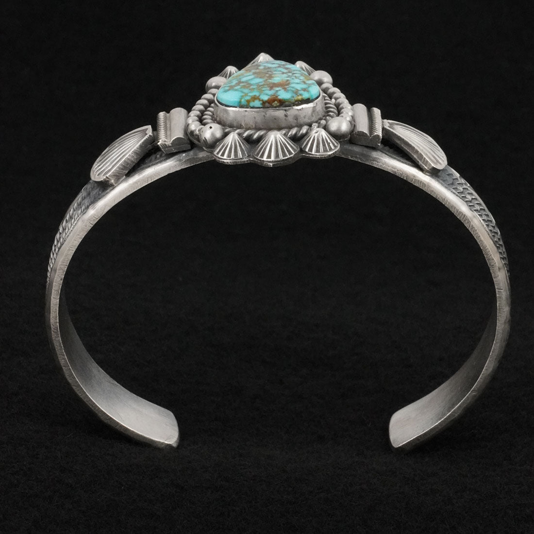 Michael Calladitto Turquoise & Sterling Silver Bracelet