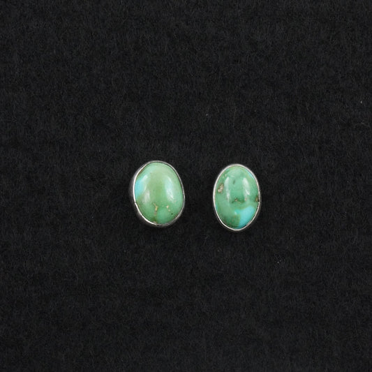 Eugene Gruber Turquoise & Sterling Silver Earrings