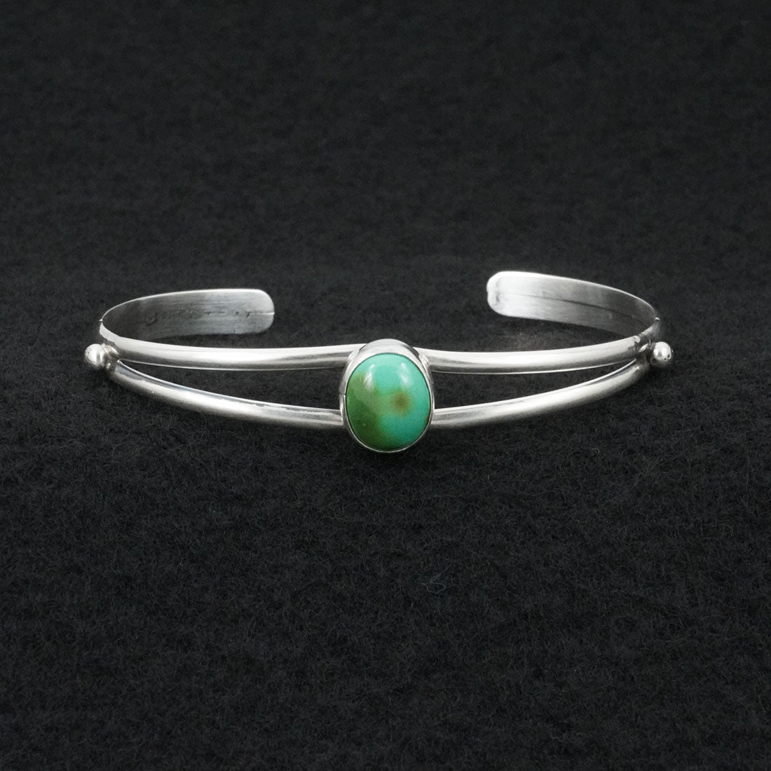 Rosemary Saunders Turquoise & Sterling Silver Bracelet