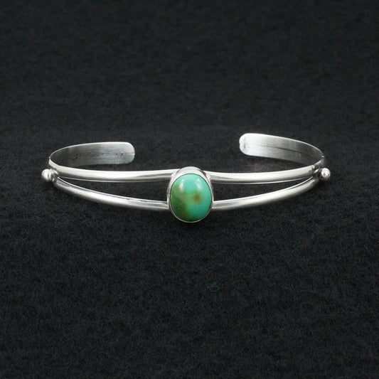 Rosemary Saunders Turquoise & Sterling Silver Bracelet