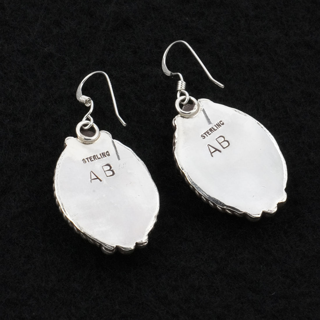 Antwone Brown Turquoise & Sterling Silver Earrings