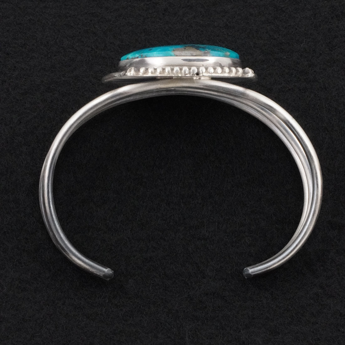 Leslie Nez Turquoise & Sterling Silver Bracelet