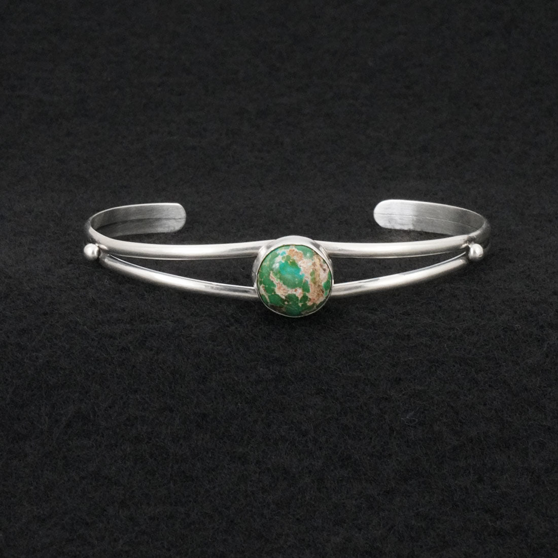Rosemary Saunders Turquoise & Sterling Silver Bracelet