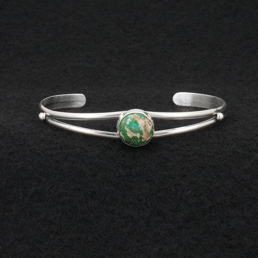 Rosemary Saunders Turquoise & Sterling Silver Bracelet