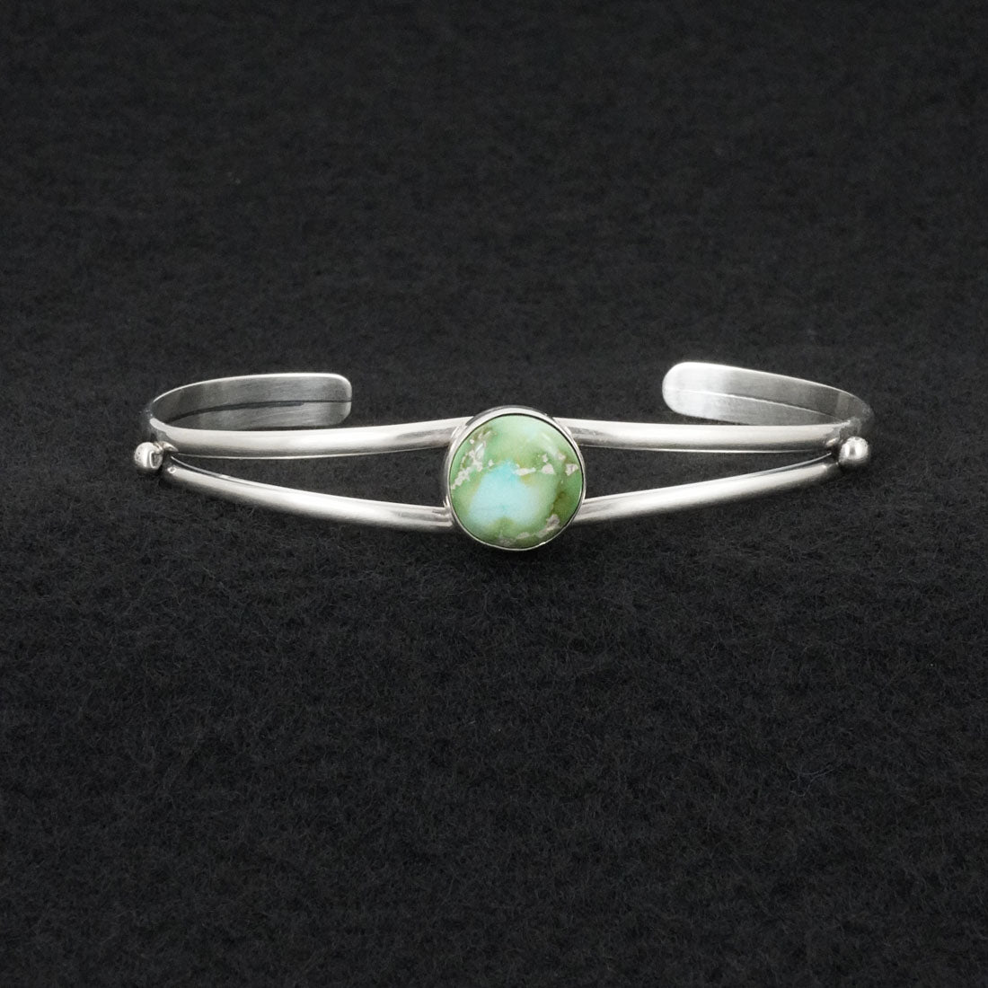 Rosemary Saunders Turquoise & Sterling Silver Bracelet