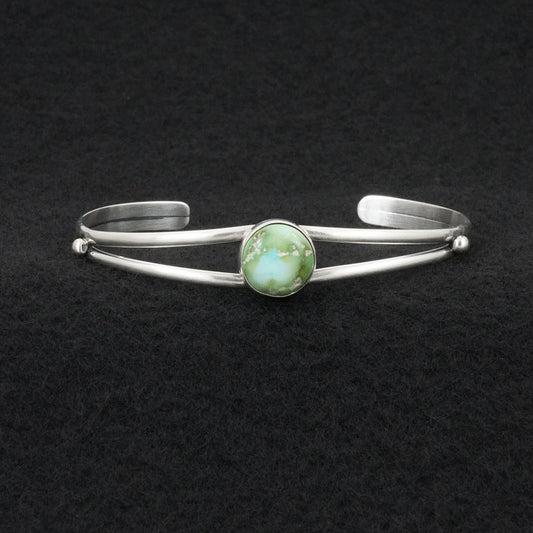 Rosemary Saunders Turquoise & Sterling Silver Bracelet