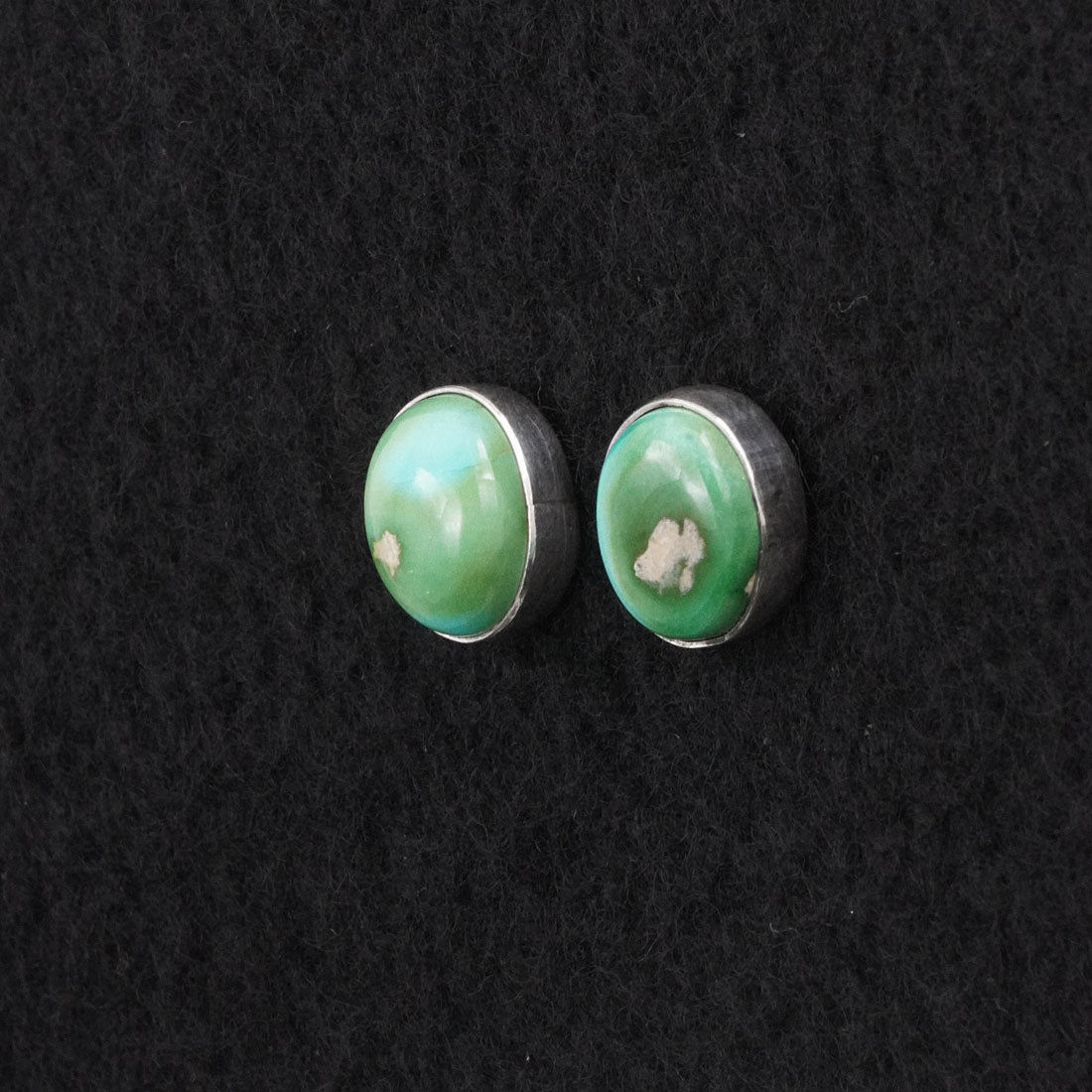 Eugene Gruber Turquoise & Sterling Silver Earrings