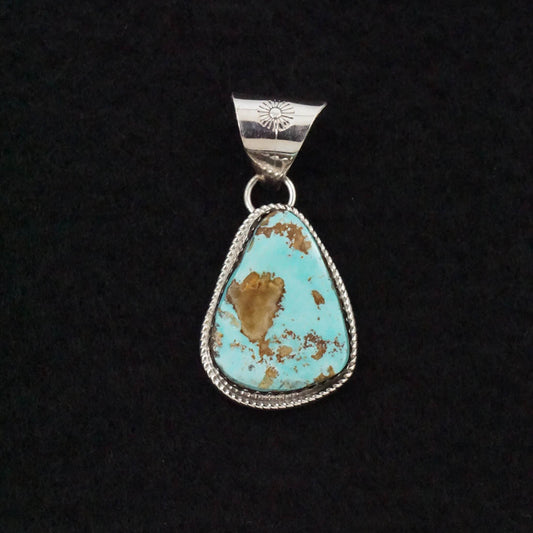 Ernest Hawthorne Turquoise & Sterling Silver Pendant
