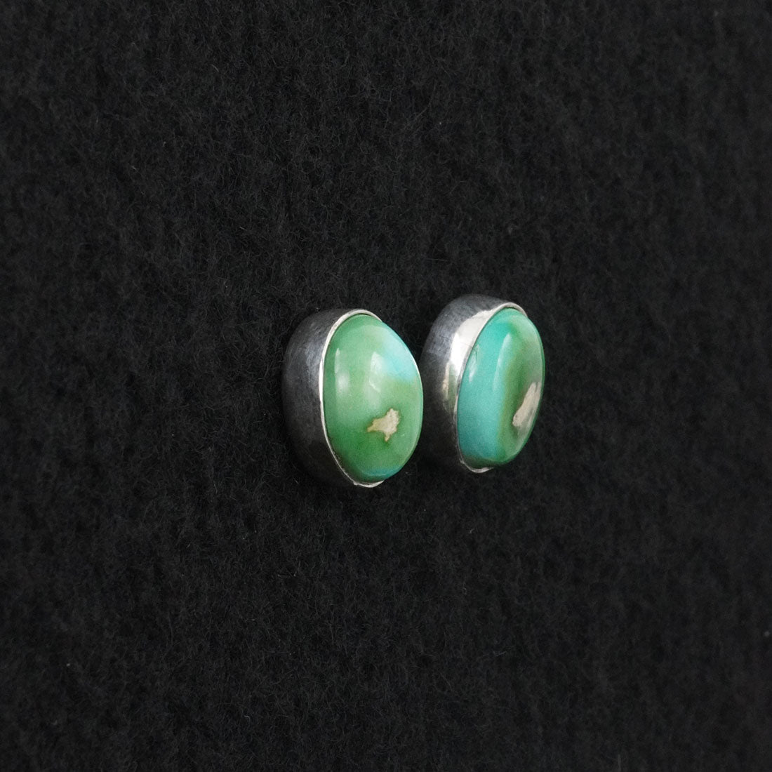 Eugene Gruber Turquoise & Sterling Silver Earrings