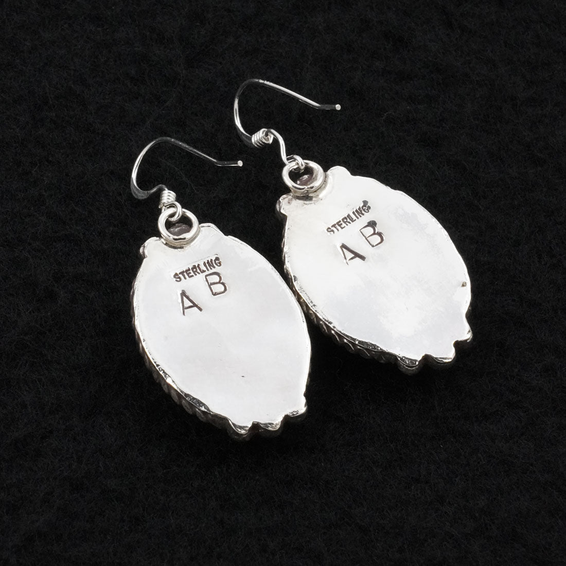 Antwone Brown Turquoise & Sterling Silver Earrings