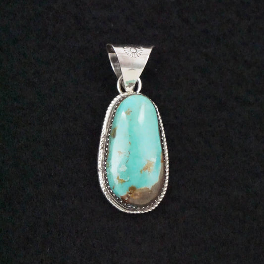 Ernest Hawthorne Turquoise & Sterling Silver Pendant
