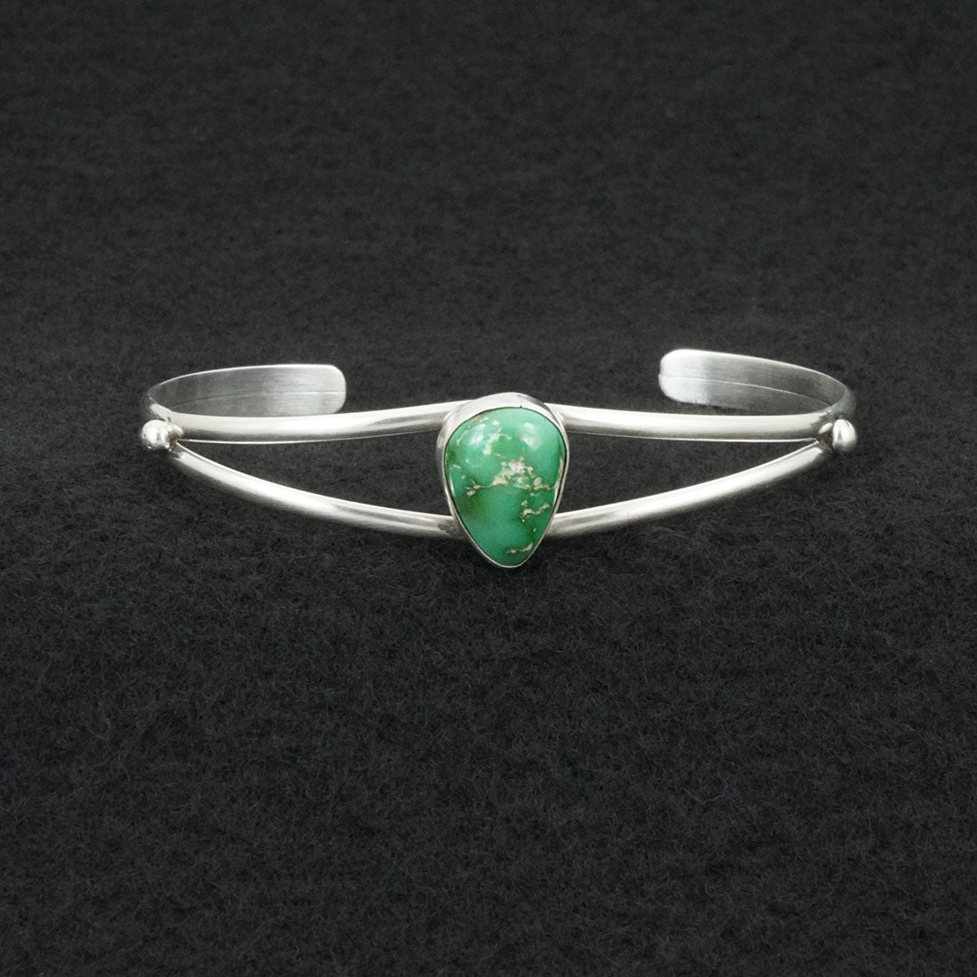 Rosemary Saunders Turquoise & Sterling Silver Bracelet
