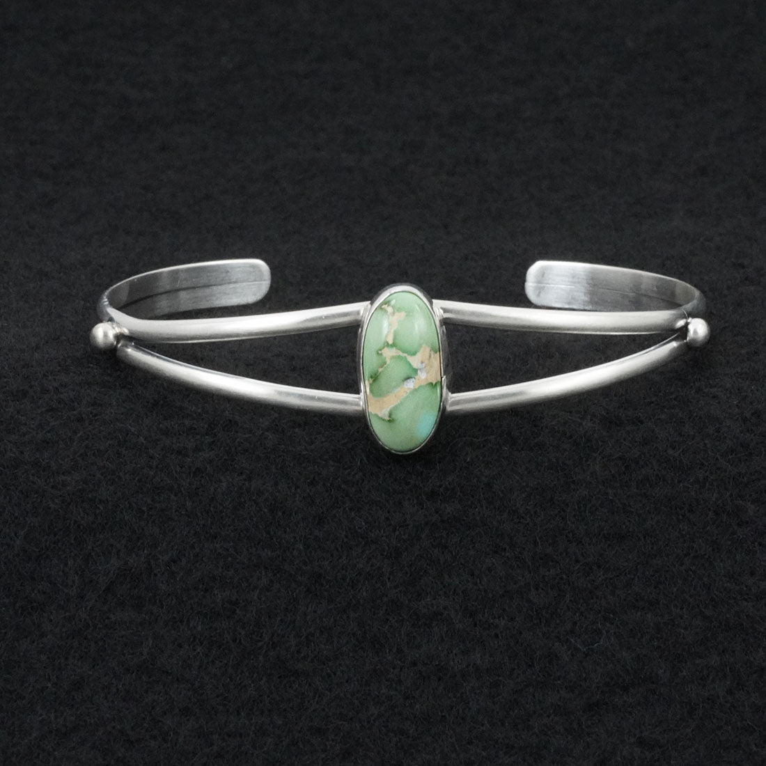 Rosemary Saunders Turquoise & Sterling Silver Bracelet