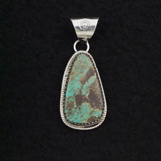 Ernest Hawthorne Turquoise & Sterling Silver Pendant