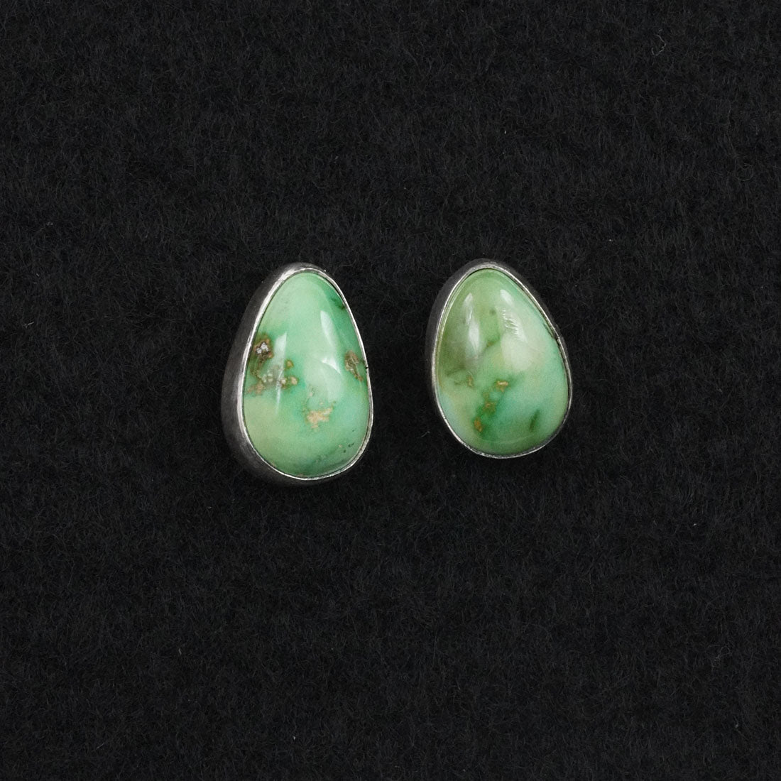 Eugene Gruber Turquoise & Sterling Silver Earrings