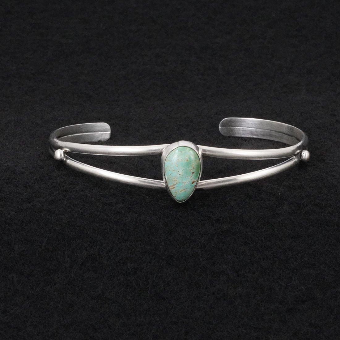 Rosemary Saunders Turquoise & Sterling Silver Bracelet