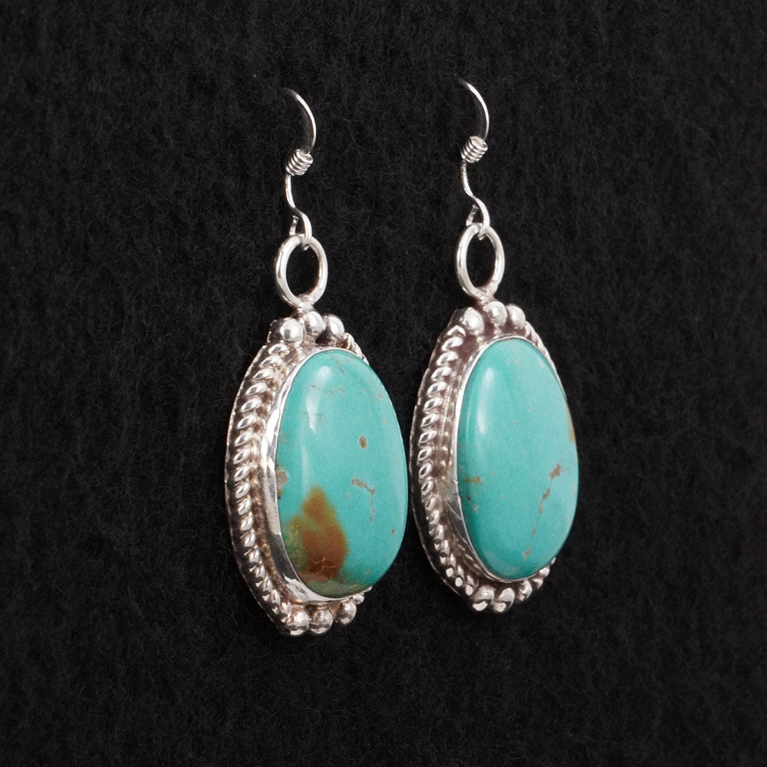 Antwone Brown Turquoise & Sterling Silver Earrings