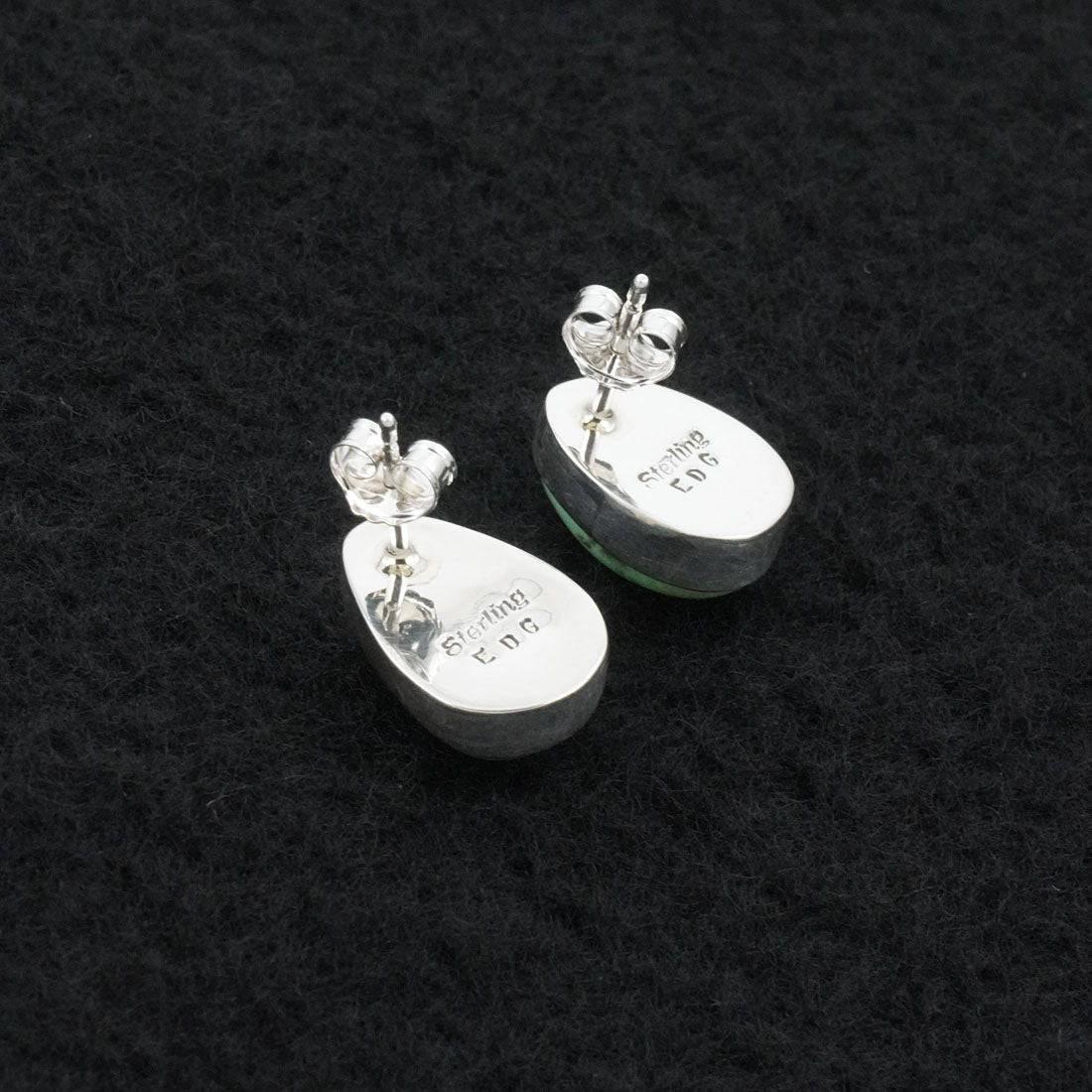 Eugene Gruber Turquoise & Sterling Silver Earrings