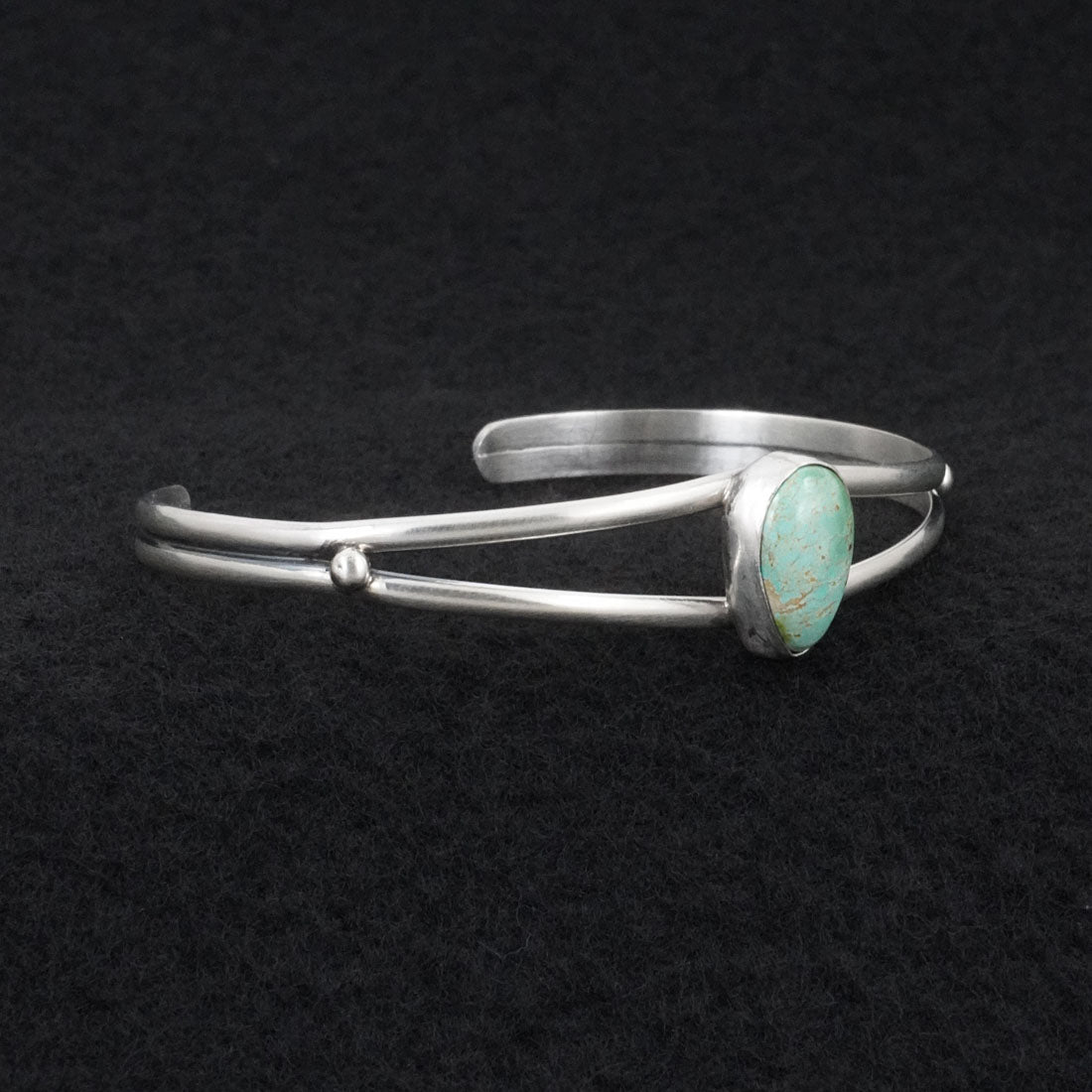 Rosemary Saunders Turquoise & Sterling Silver Bracelet