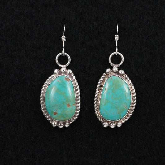 Antwone Brown Turquoise & Sterling Silver Earrings