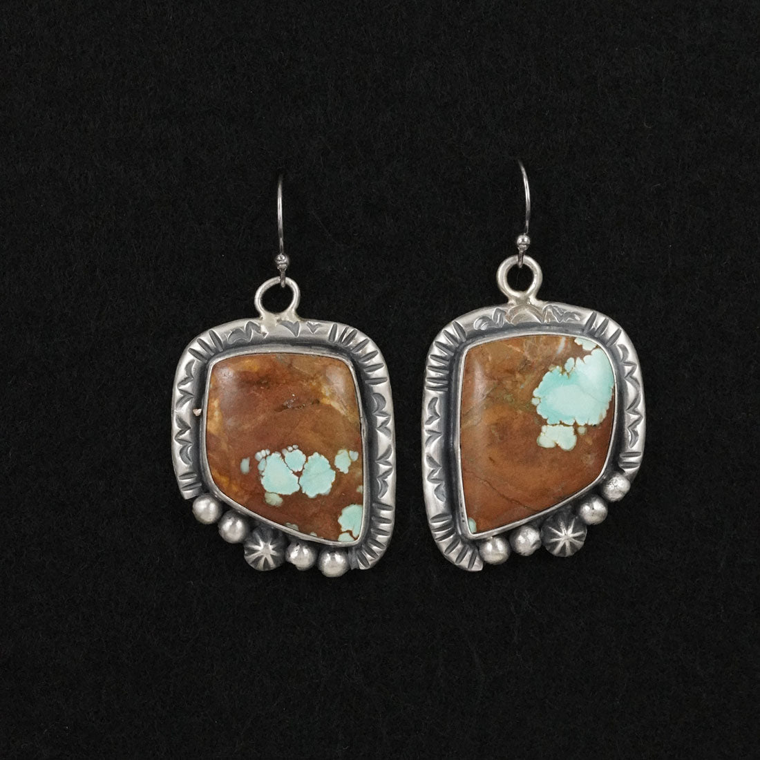 Paul Livingston Turquoise & Sterling Silver Necklace Set