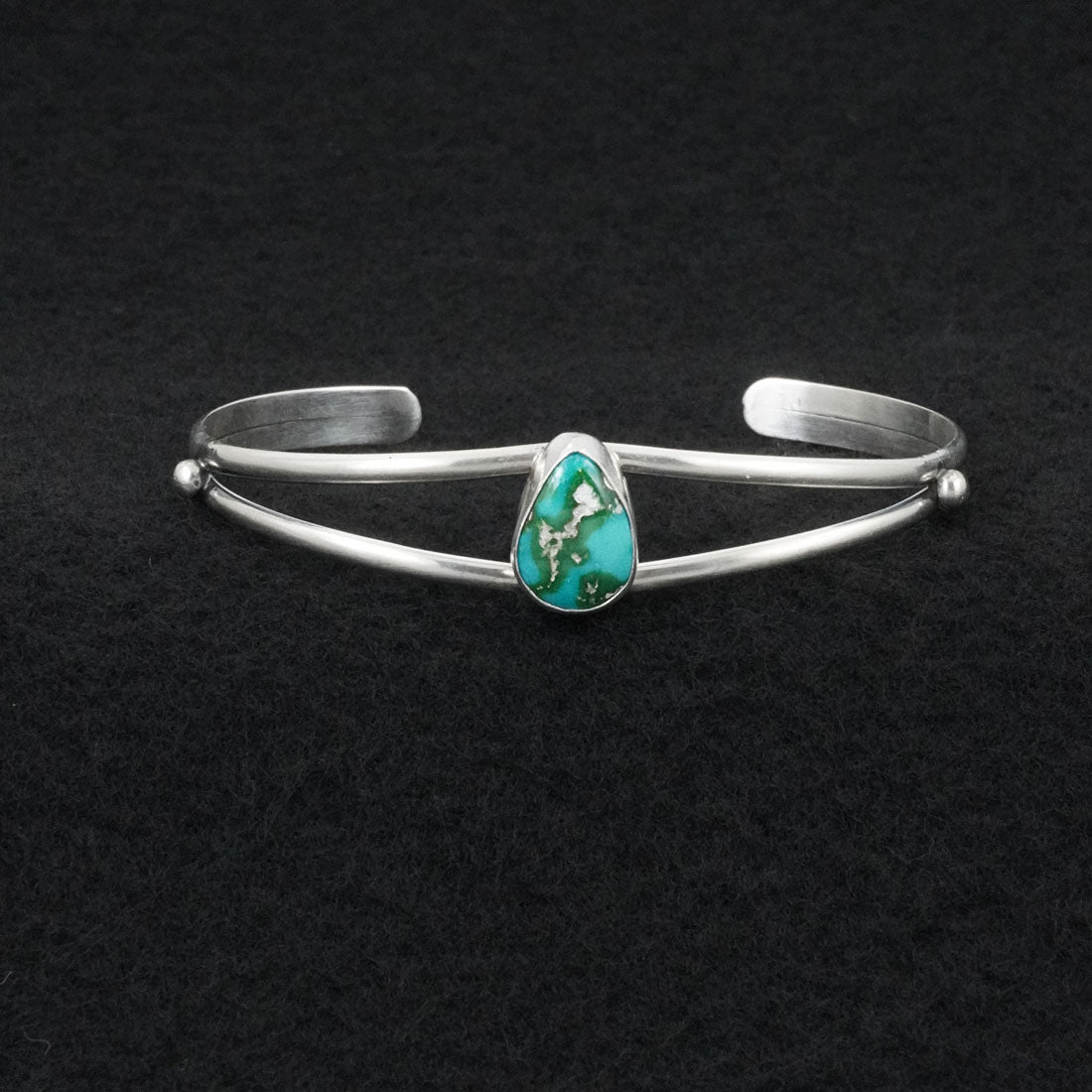 Rosemary Saunders Turquoise & Sterling Silver Bracelet