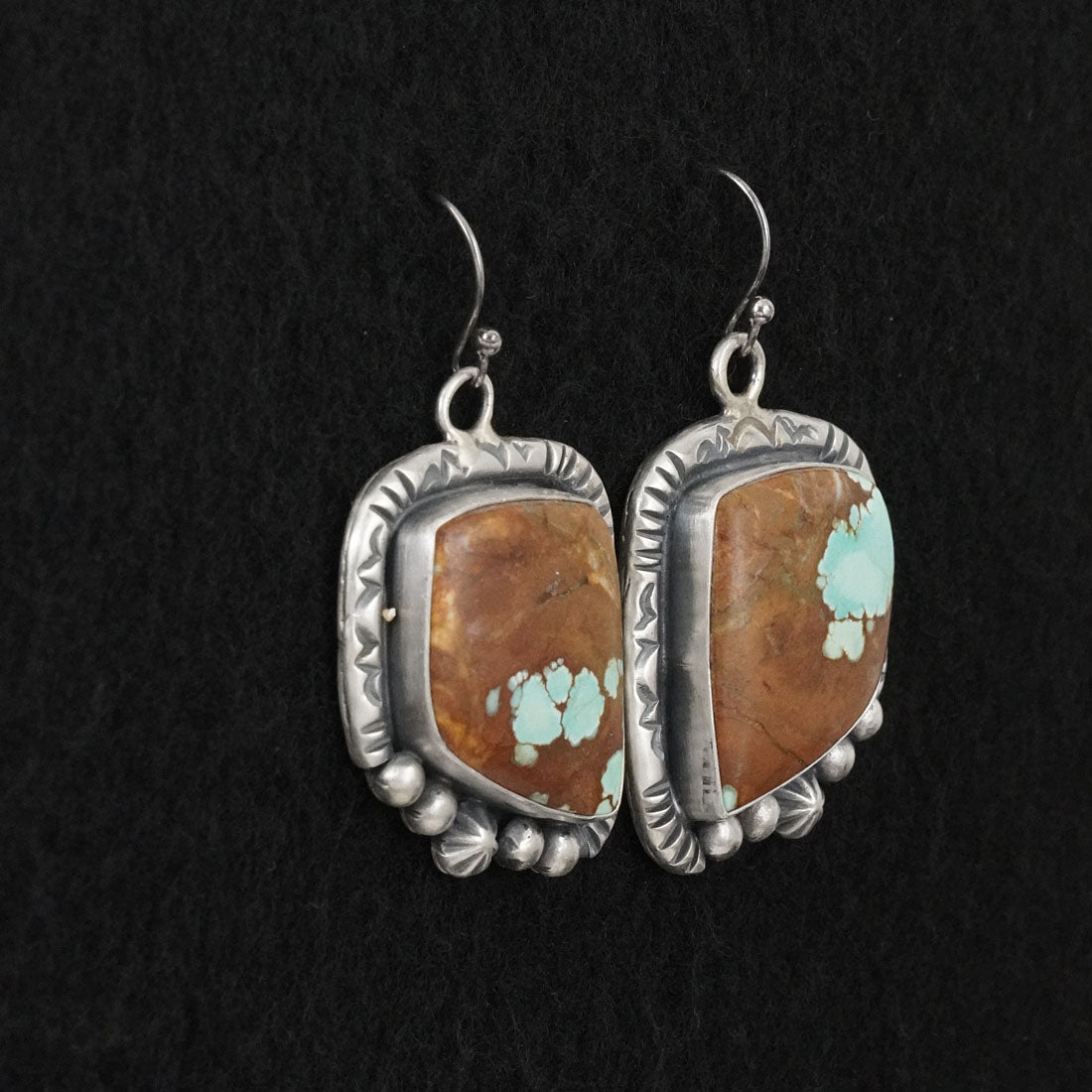 Paul Livingston Turquoise & Sterling Silver Necklace Set