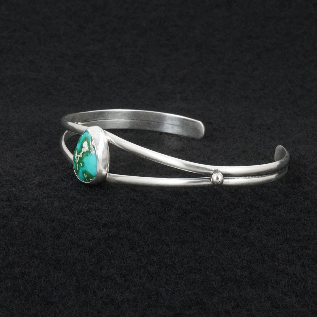 Rosemary Saunders Turquoise & Sterling Silver Bracelet