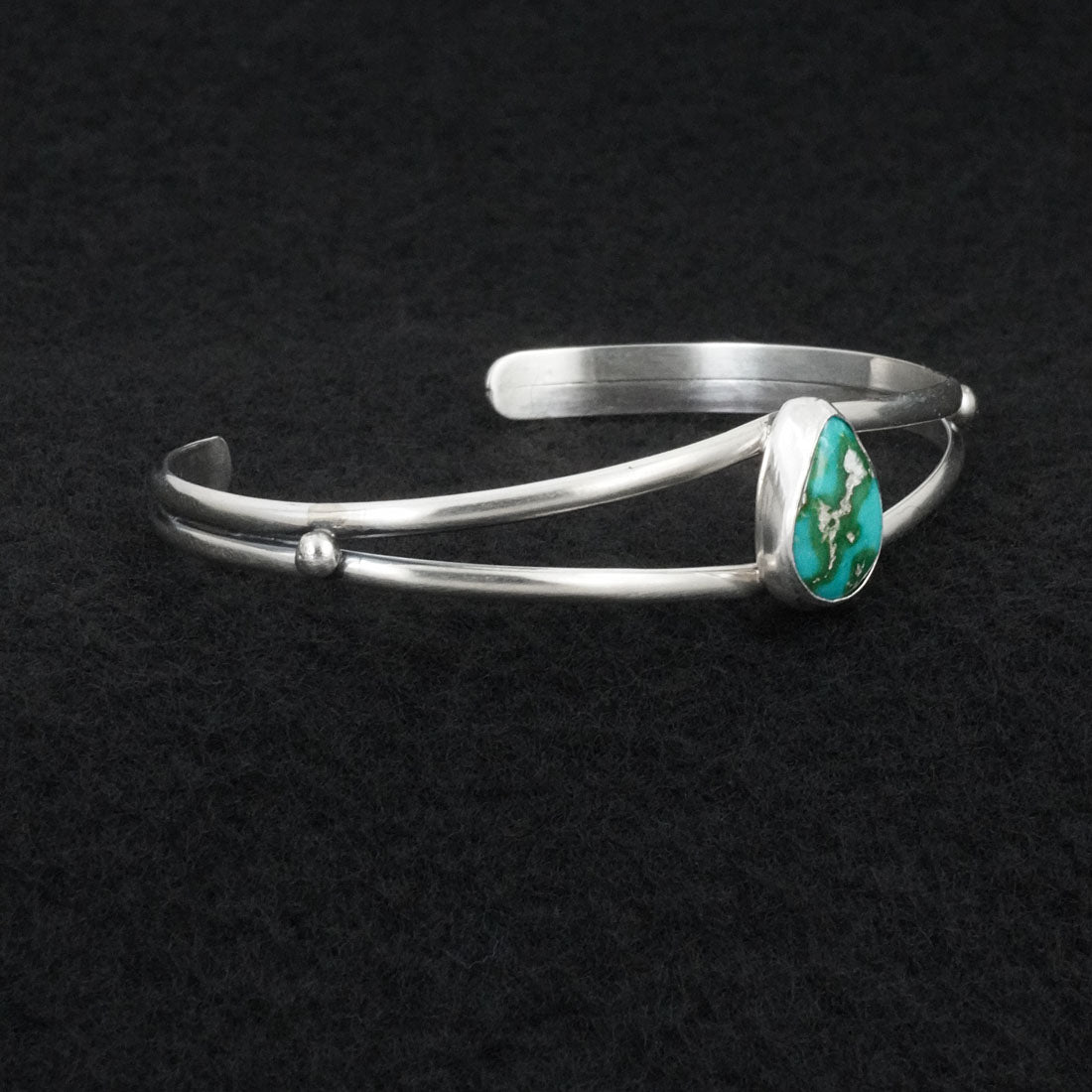 Rosemary Saunders Turquoise & Sterling Silver Bracelet