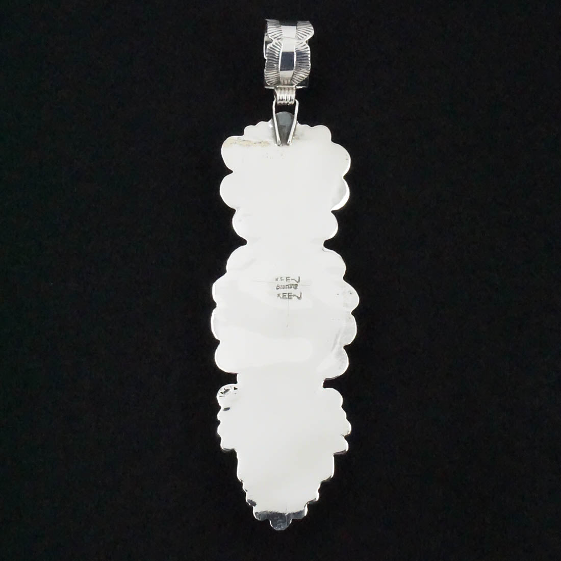 Vernon Johnson Variscite & Sterling Silver Pendant