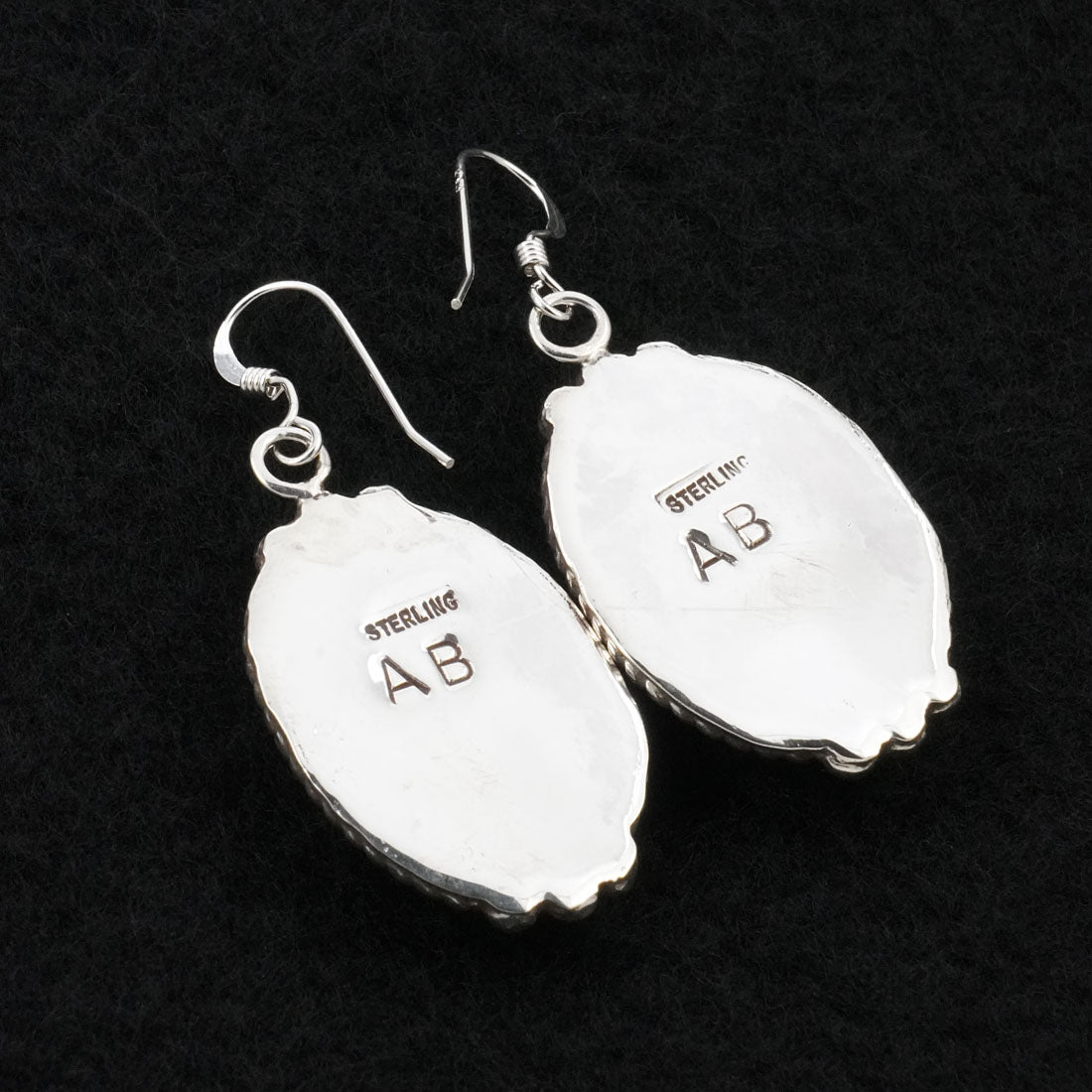Antwone Brown Turquoise & Sterling Silver Earrings