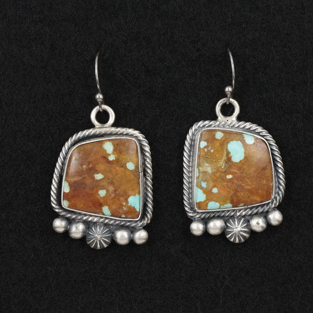 Paul Livingston Turquoise & Sterling Silver Necklace Set
