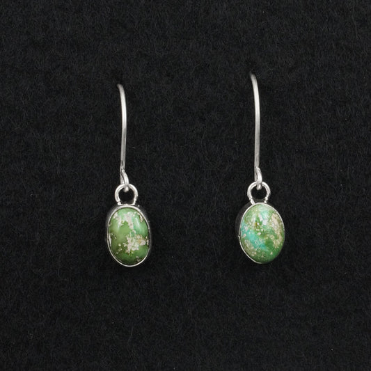 Eugene Gruber Turquoise & Sterling Silver Earrings