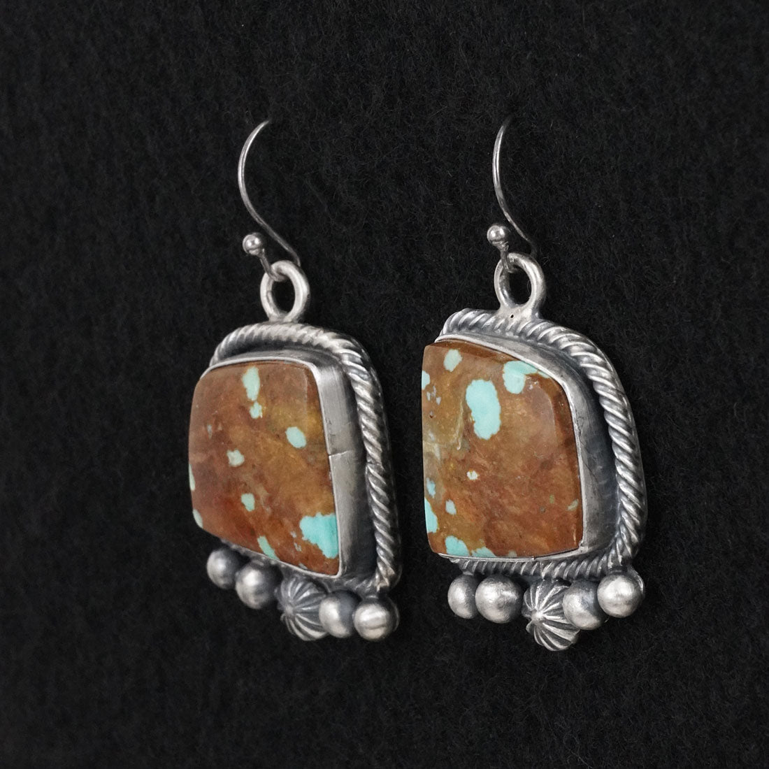 Paul Livingston Turquoise & Sterling Silver Necklace Set