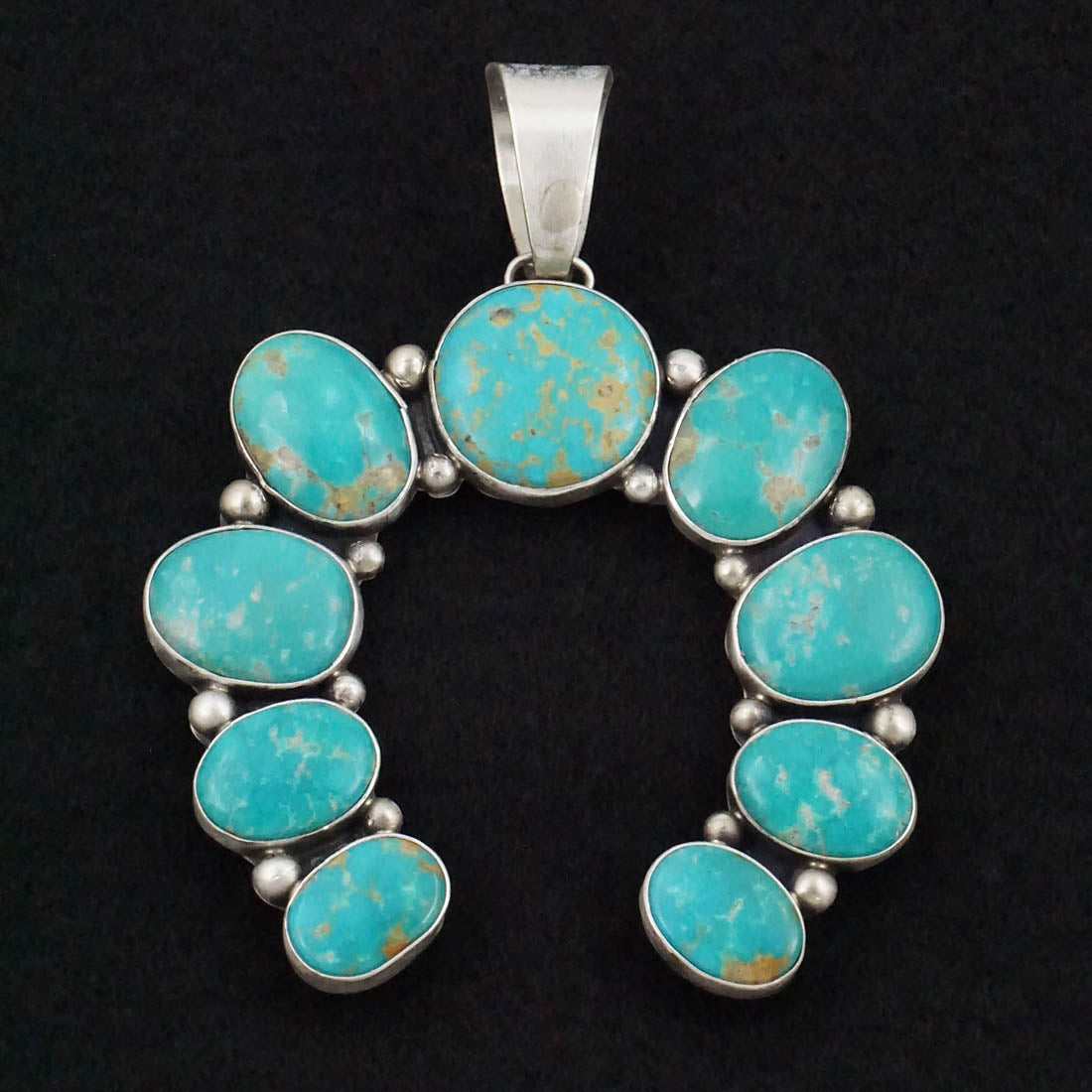 Kathleen Livingston Turquoise & Sterling Silver Pendant