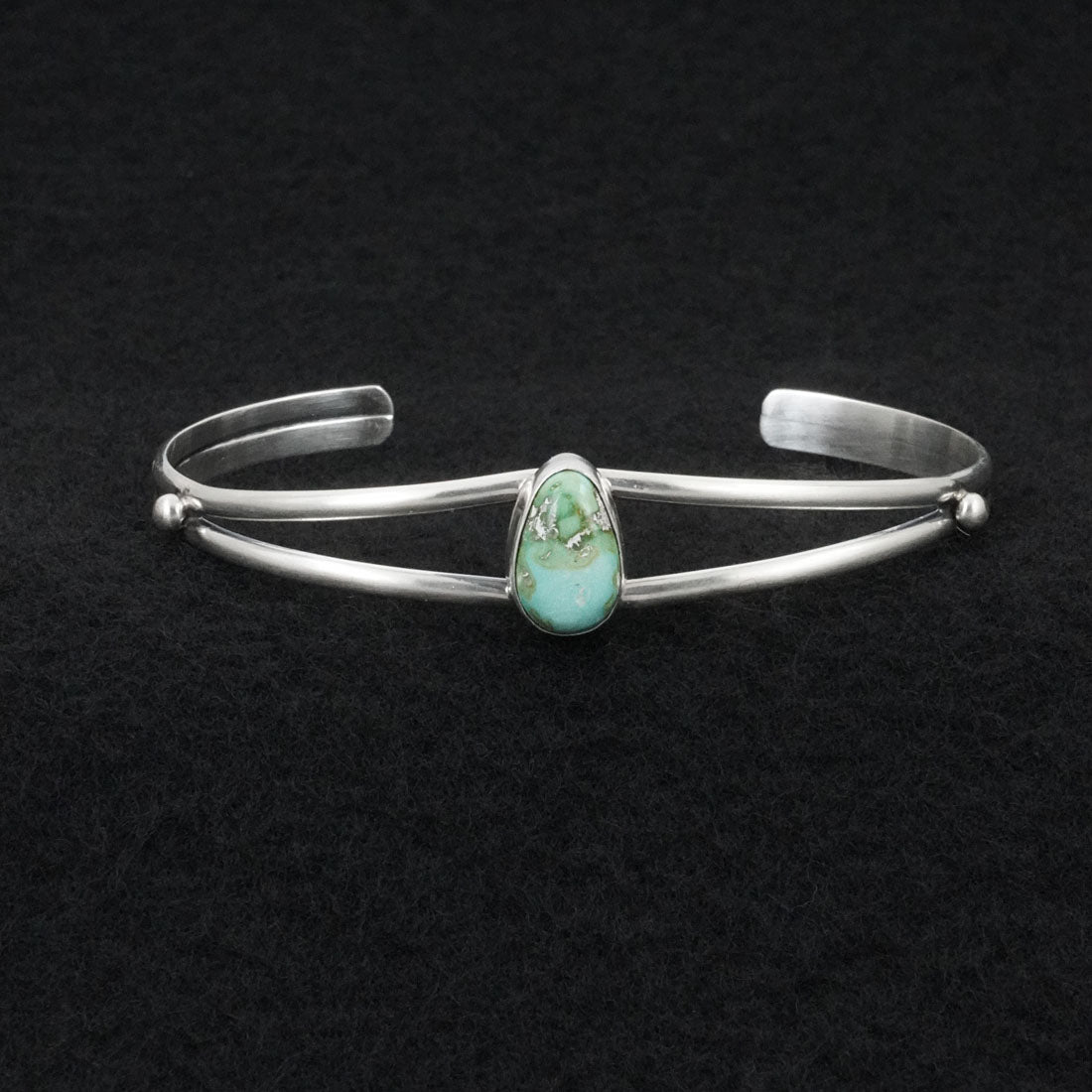 Rosemary Saunders Turquoise & Sterling Silver Bracelet