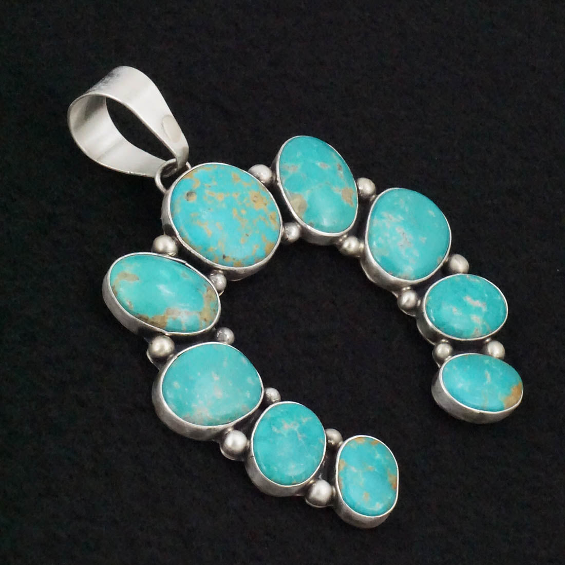 Kathleen Livingston Turquoise & Sterling Silver Pendant