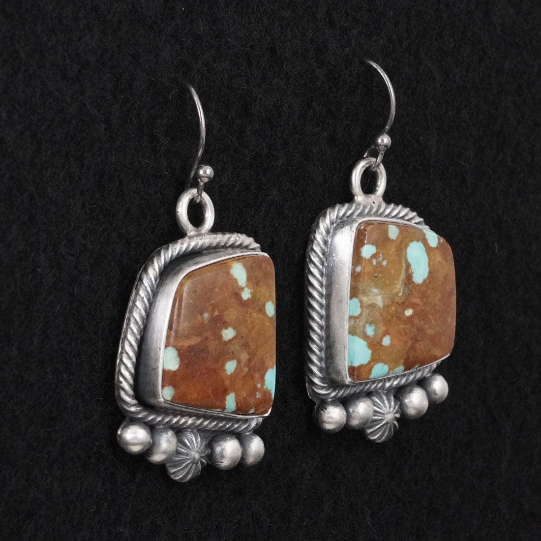 Paul Livingston Turquoise & Sterling Silver Necklace Set