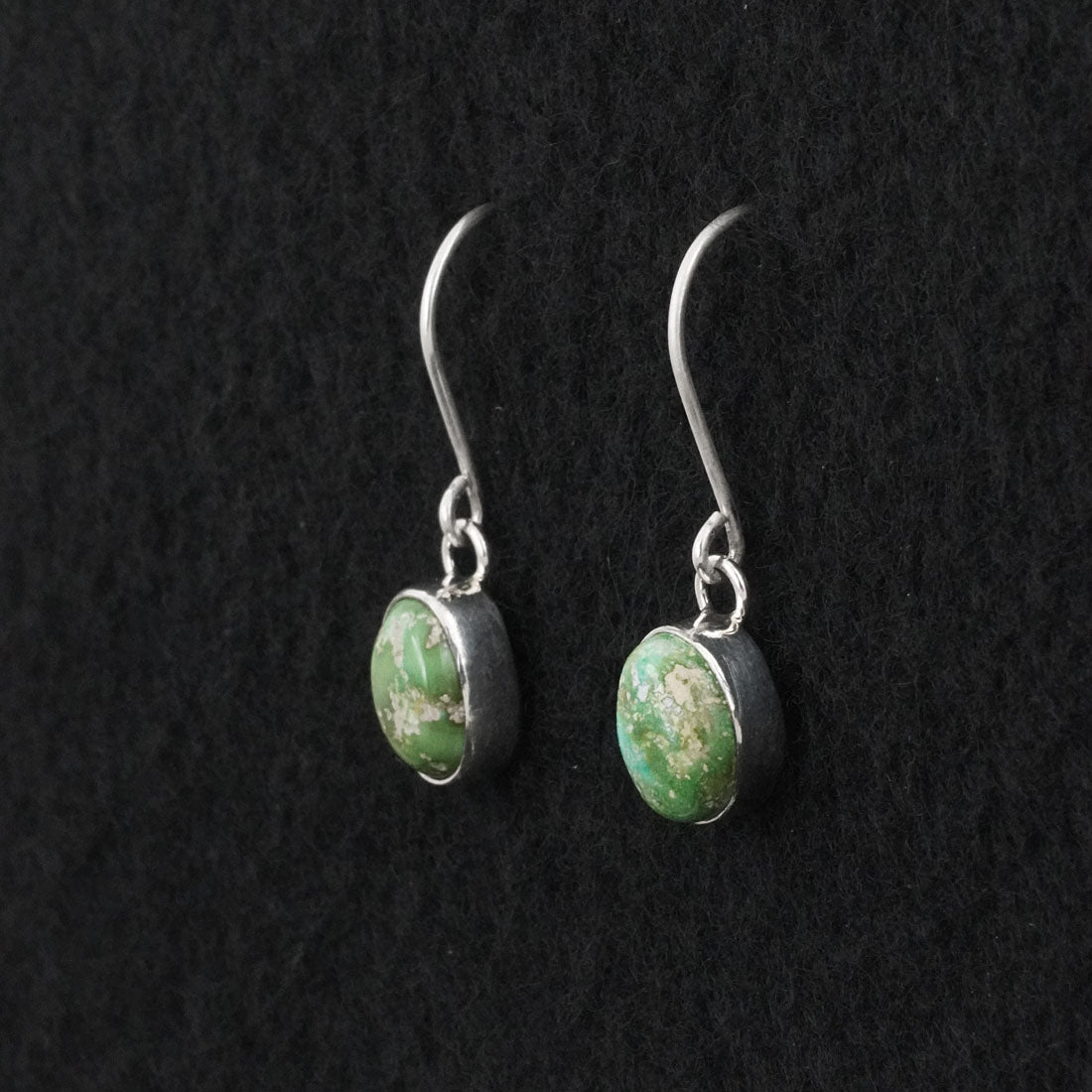 Eugene Gruber Turquoise & Sterling Silver Earrings